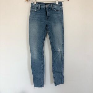 Hudson Jeans Nico Super Skinny Blue Denim